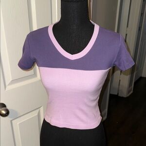 🖤BRANDY MELVILLE VINTAGE PURPLE CROP TOP SIZE XS🖤